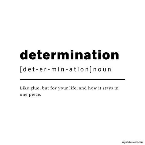 determined definition
